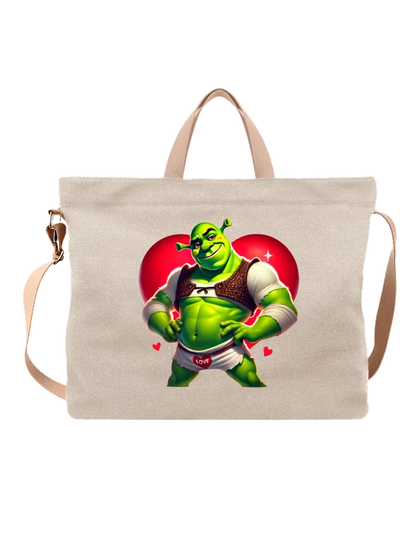 Сумка Шрек Shrek сердце — Белая, фото 1