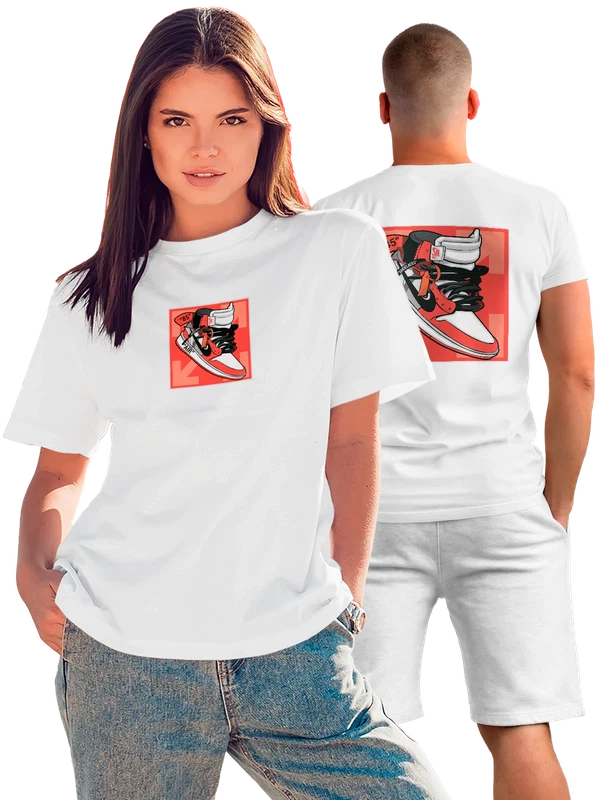 Футболка Nike — Белая, фото 1