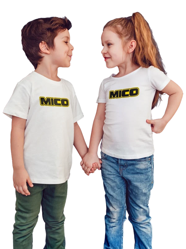 Футболка Mico — Белая, фото 1
