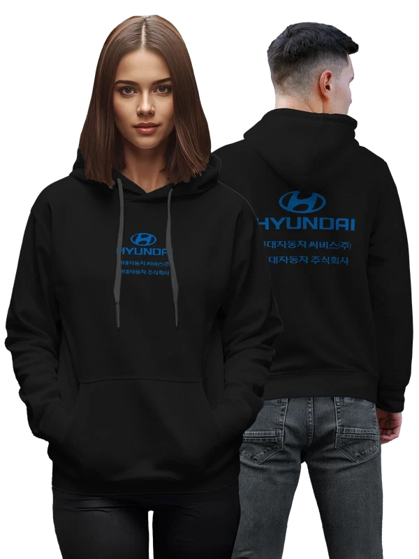 Худи Hyundai — Чёрная, фото 1
