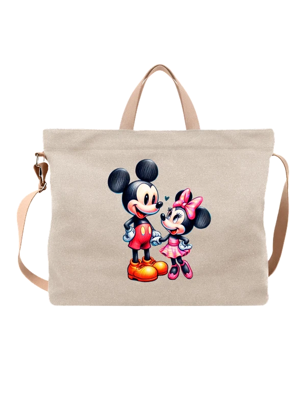 Сумка с Микки Минни Маус Mickey Minnie Mouse — Белая, фото 1