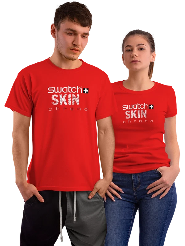 Футболка Swatch — Красная, фото 1