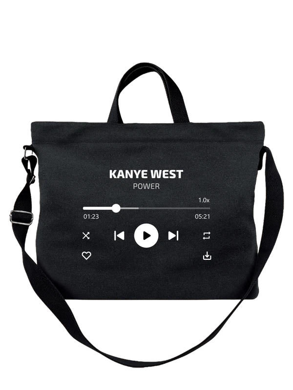 Сумка Kanye West Power — Чёрная, фото 1