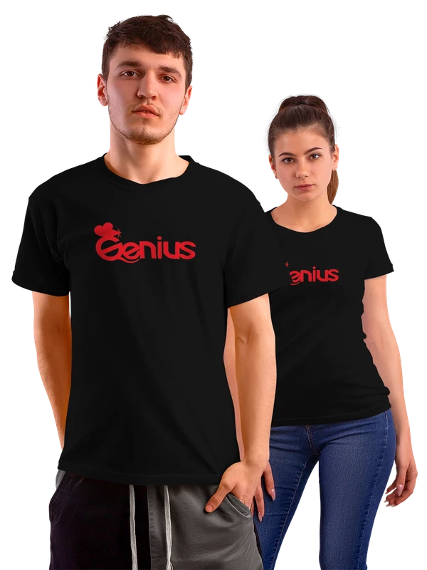 Футболка Genius — Чёрная, фото 1