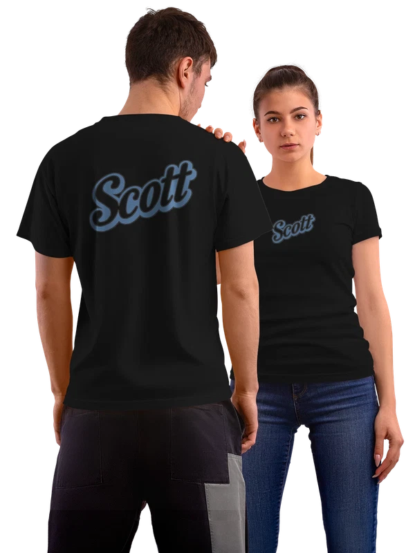 Футболка Scott — Чёрная, фото 1