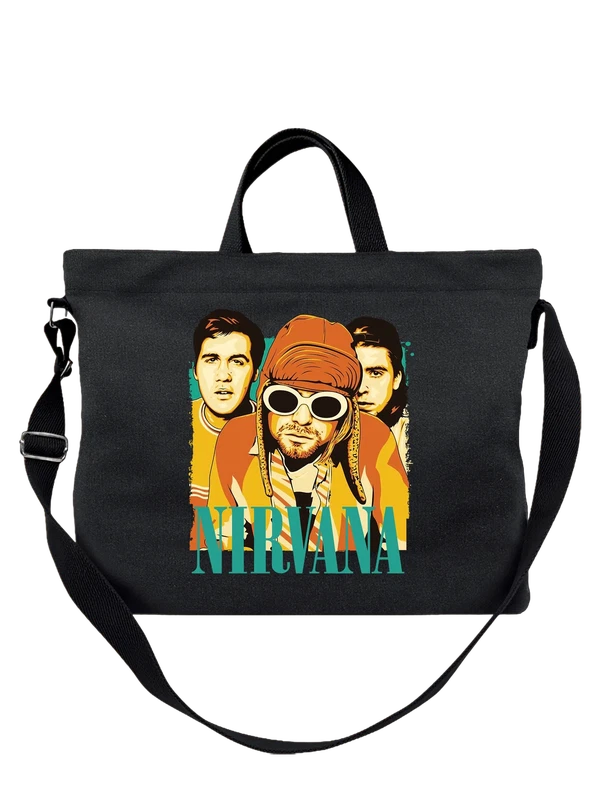 Сумка c Nirvana Нирвана — Чёрная, фото 1