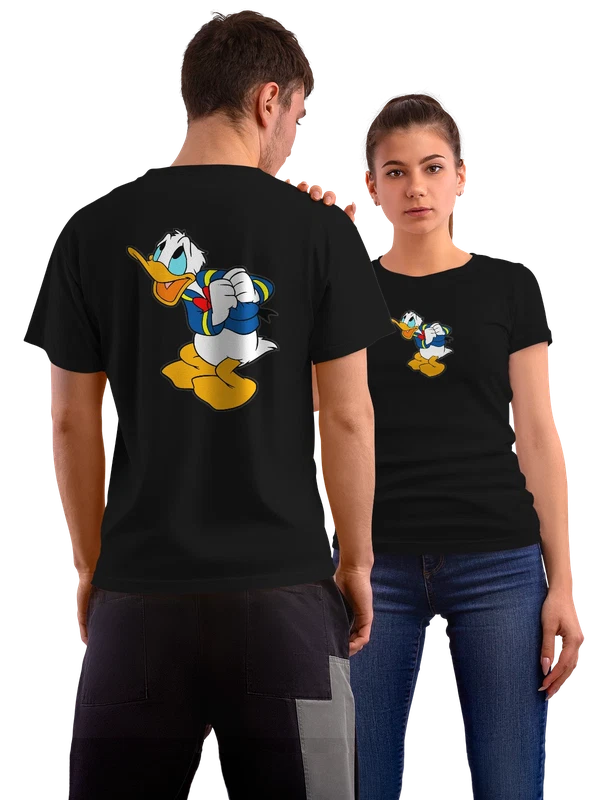 Футболка Дональд Дак Donald Duck — Чёрная, фото 1