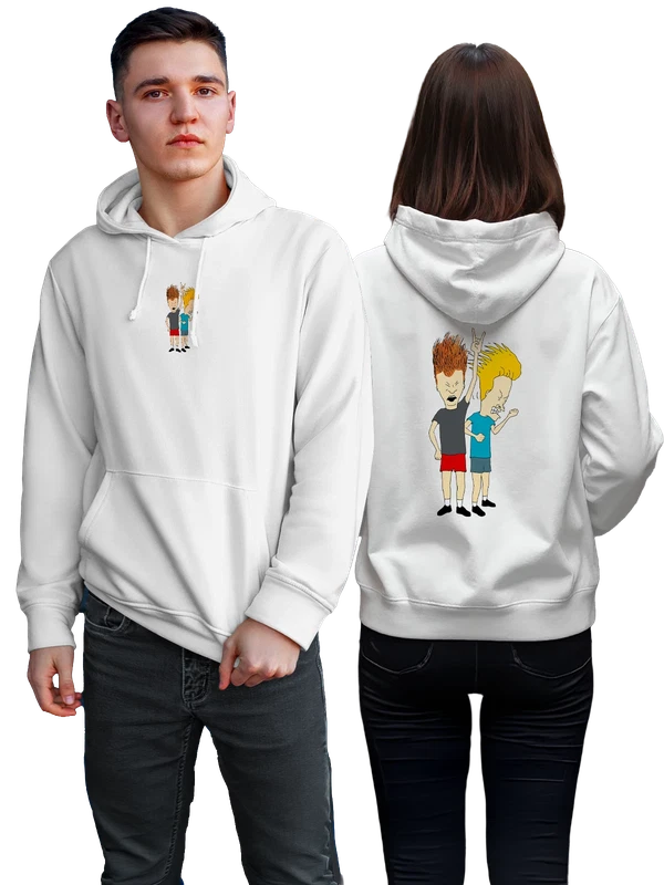 Худи Бивис и Батхед — Белая, фото 1