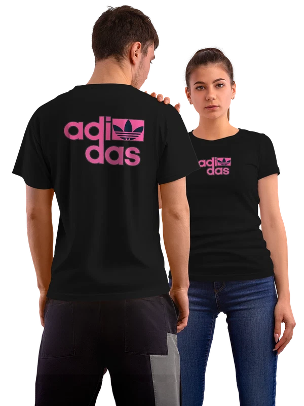 Футболка Adidas — Чёрная, фото 1