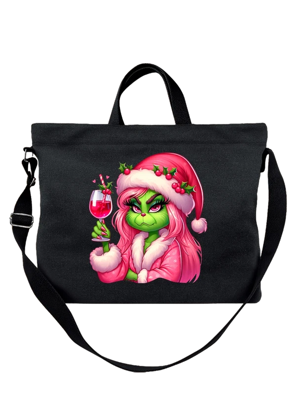 Сумка Гринч Grinch новогодняя — Чёрная, фото 1