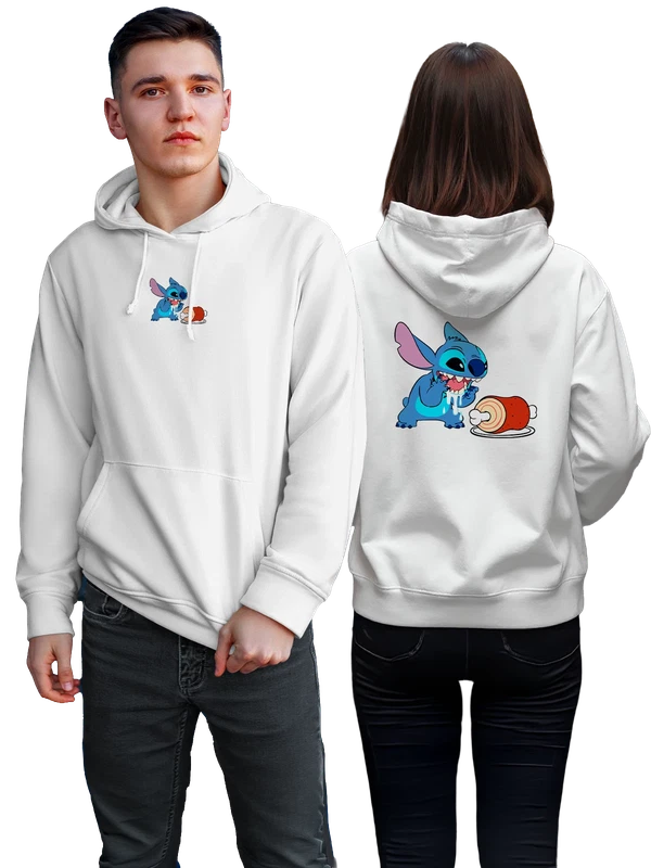 Худи Стич Stitch — Белая, фото 1