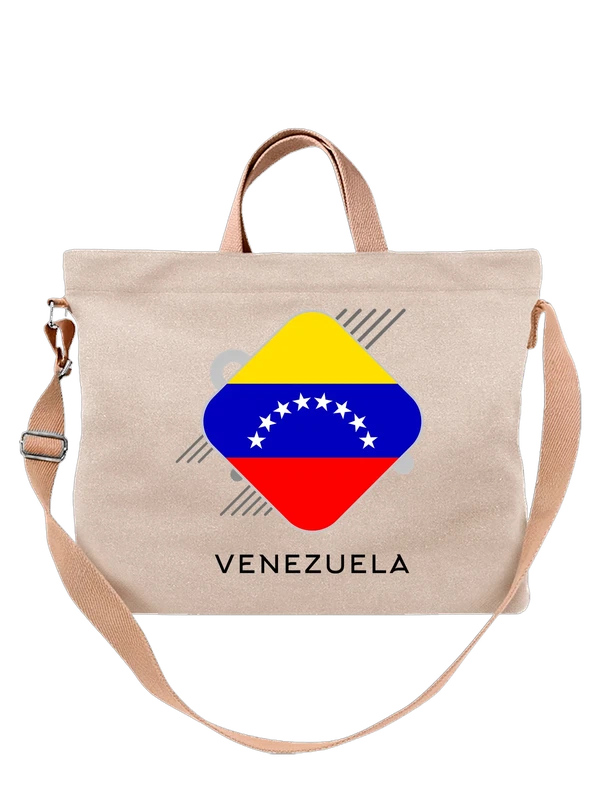 Сумка флаг Венесуэлы Venezuela — Белая, фото 1