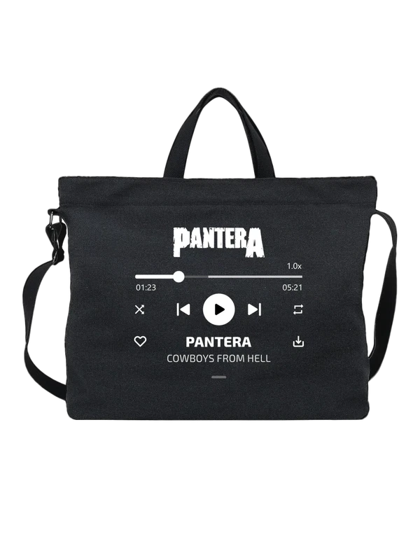 Сумка Pantera Cowboys from Hell — Чёрная, фото 1