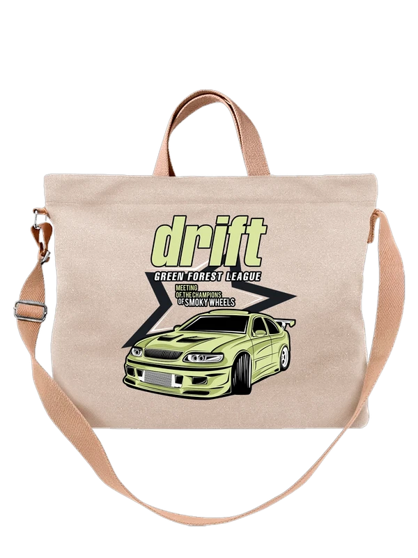 Сумка спортивная машина drift — Белая, фото 1