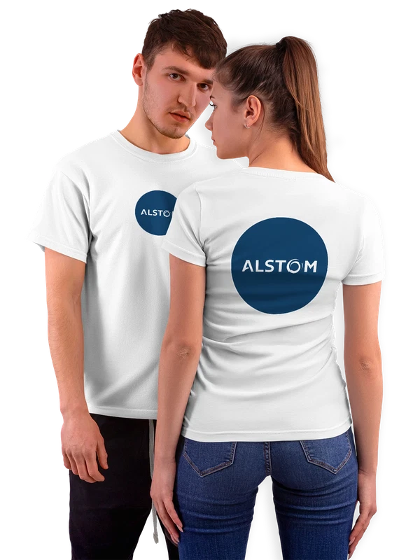 Футболка Alstom — Белая, фото 1