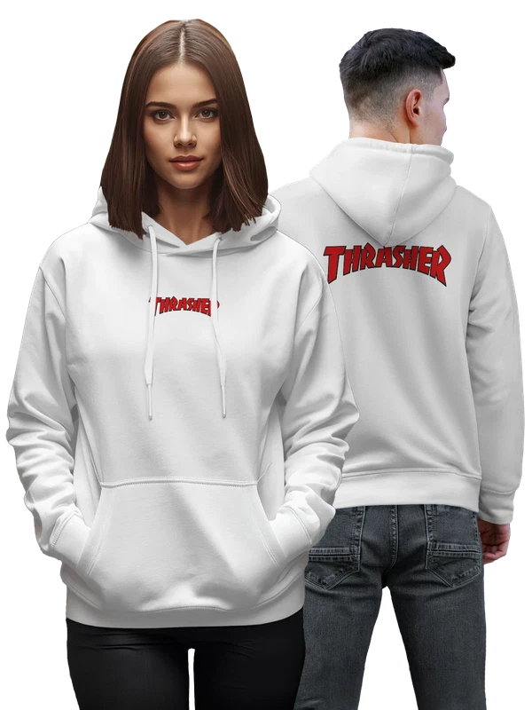 Худи Thrasher — Белая, фото 1