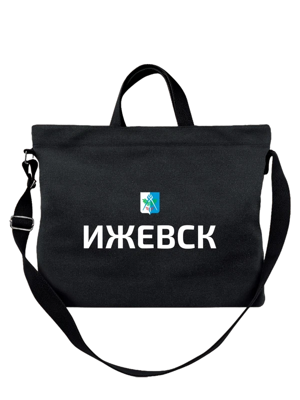 Сумка город Ижевск — Чёрная, фото 1
