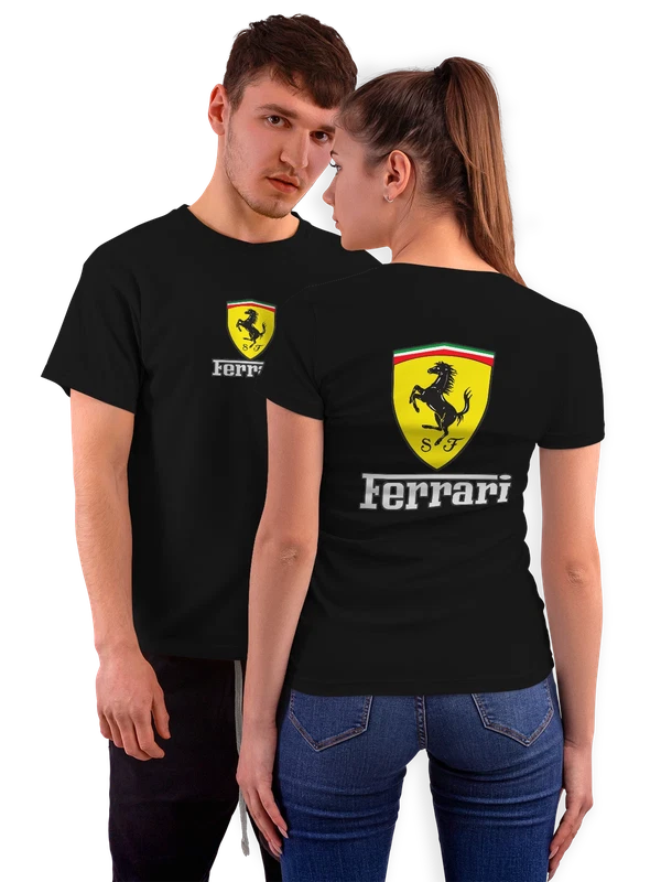 Футболка Ferrari — Чёрная, фото 1