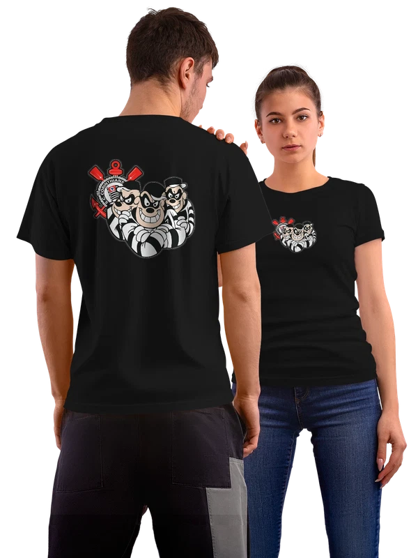 Футболка Corinthians — Чёрная, фото 1