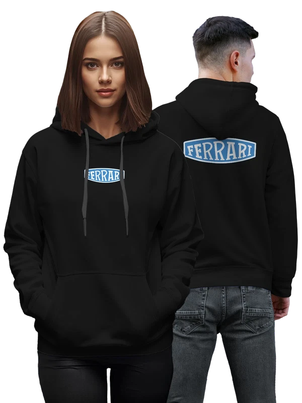 Худи Ferrari — Чёрная, фото 1