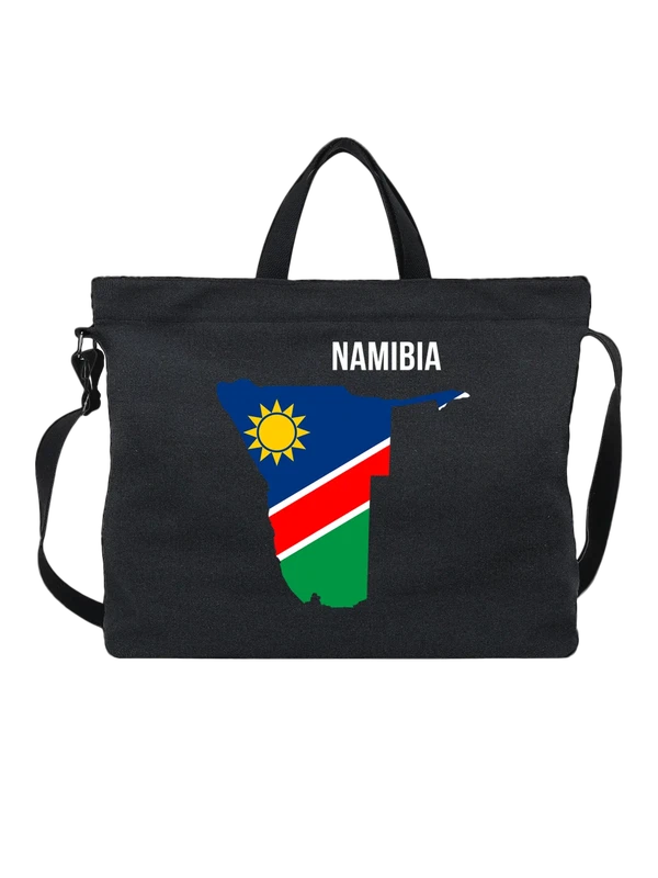 Сумка с флагом Намибии Namibia — Чёрная, фото 1