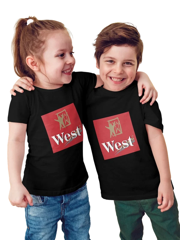 Футболка West — Чёрная, фото 1