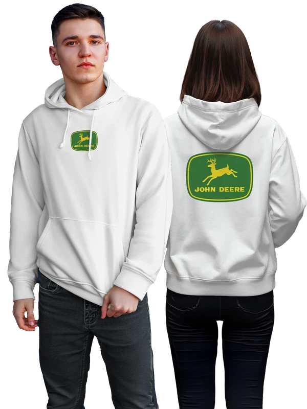 Худи John Deere — Белая, фото 1