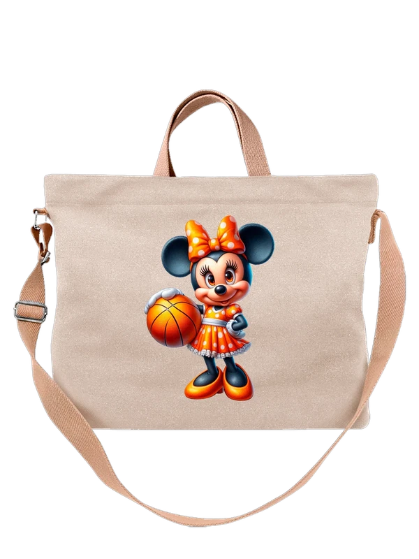 Сумка Минни Маус Minnie Mouse баскетбол — Белая, фото 1