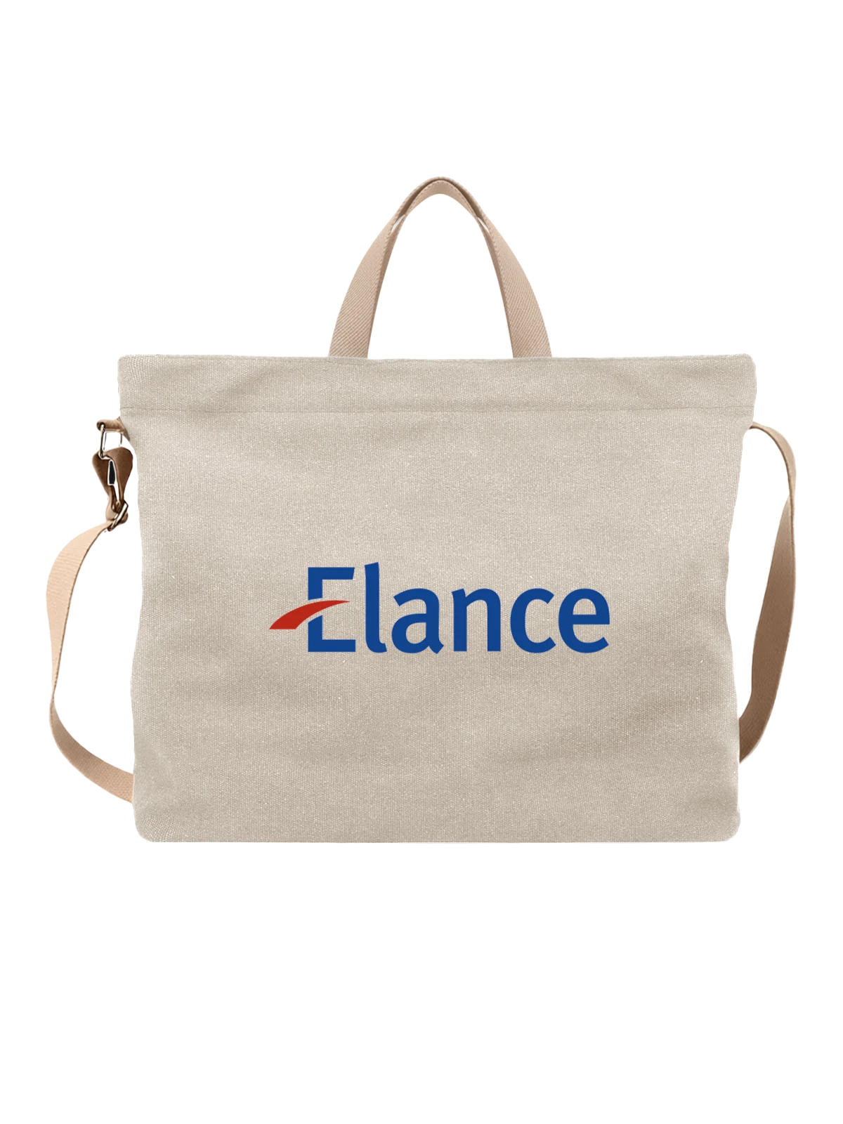 Сумка Elance белая с принтом — работа через интернет — Белая, фото 1