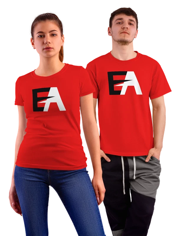 Футболка EA — Красная, фото 1