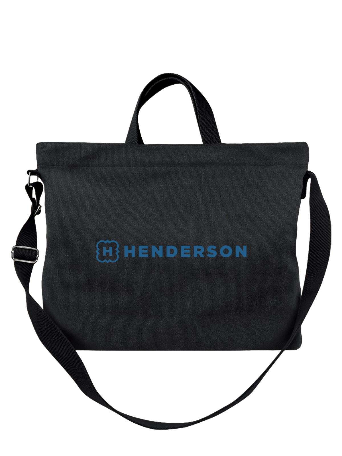 Сумка Henderson чёрная с принтом — классические костюмы — Чёрная, фото 1