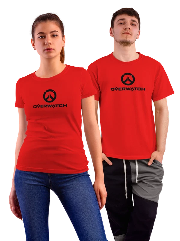 Футболка Overwatch — Красная, фото 1