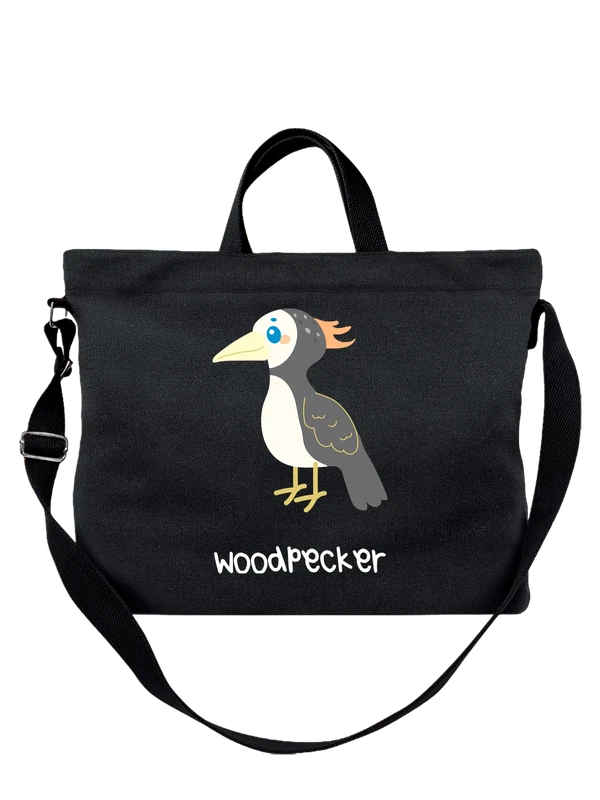 Сумка дятел woodpecker — Чёрная, фото 1