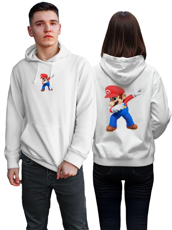 Худи Супер Марио Super Mario — Белая, фото 1