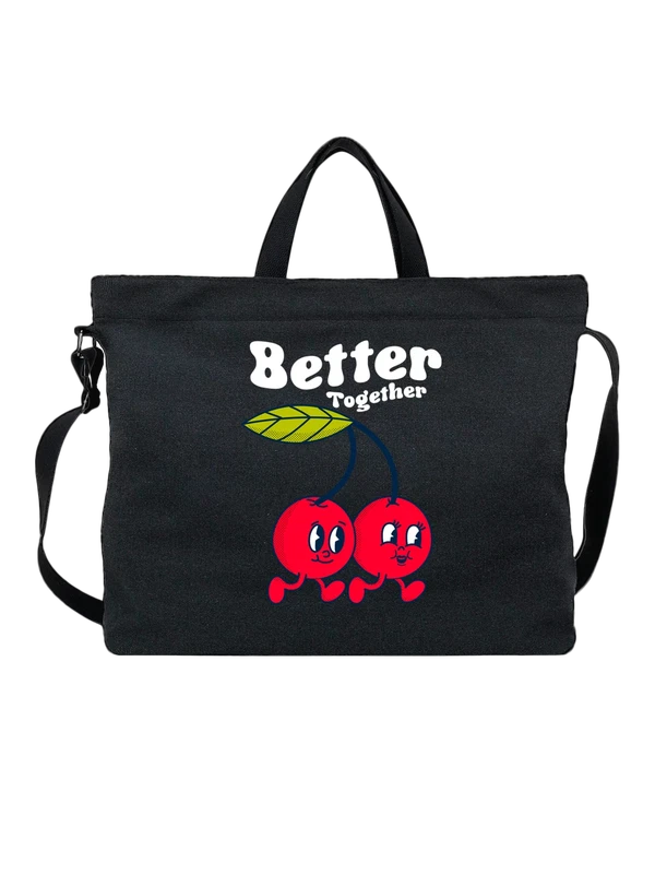 Сумка вишня better together — Чёрная, фото 1