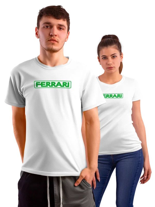 Футболка Ferrari — Белая, фото 1