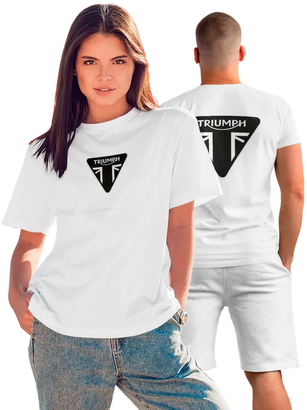 Футболка Triumph — Белая, фото 1