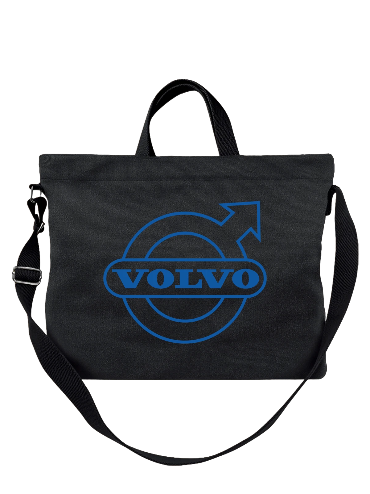 Сумка Volvo чёрная с принтом — легковые и грузовые автомобили — Чёрная, фото 1