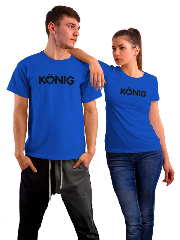 Футболка Konig — Синяя, фото 1