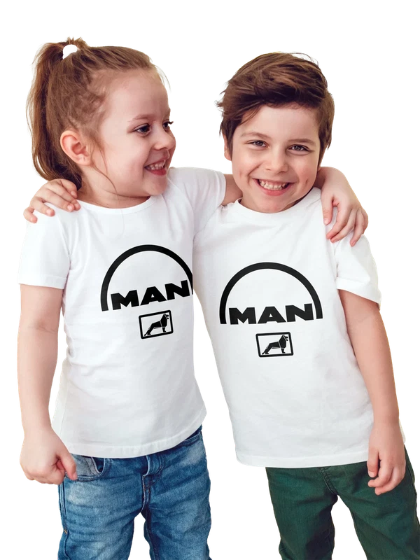 Футболка MAN — Белая, фото 1