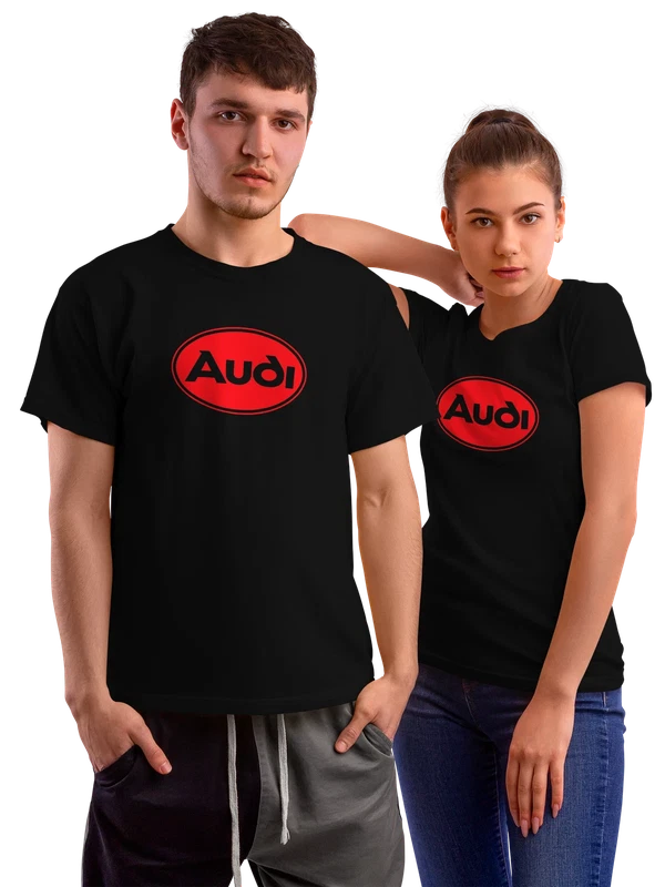 Футболка Audi — Чёрная, фото 1