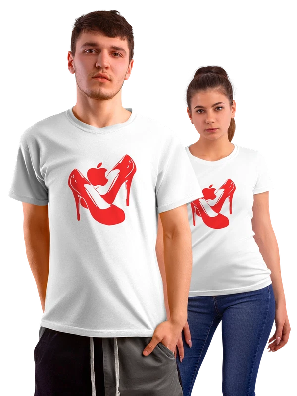 Футболка Apple — Белая, фото 1