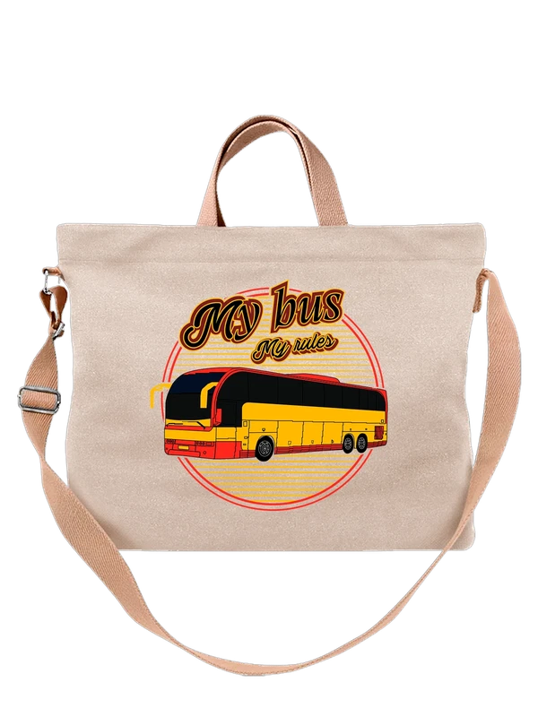 Сумка автобус my bus — Белая, фото 1