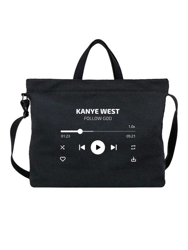 Сумка Kanye West Follow God — Чёрная, фото 1