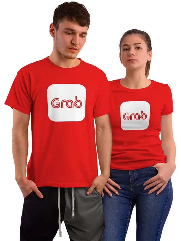 Футболка Grab — Красная, фото 1