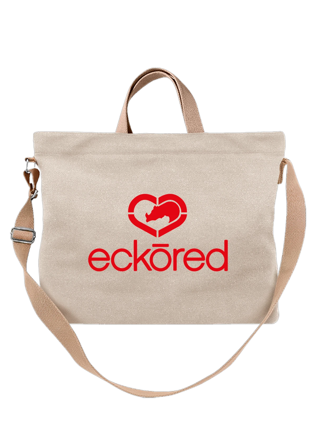 Сумка Ecko Unltd белая с принтом — хип хоп культура — Белая, фото 1
