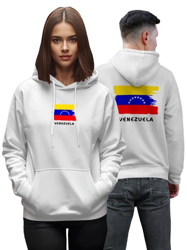 Худи с флагом Венесуэлы Venezuela — Белая, фото 1