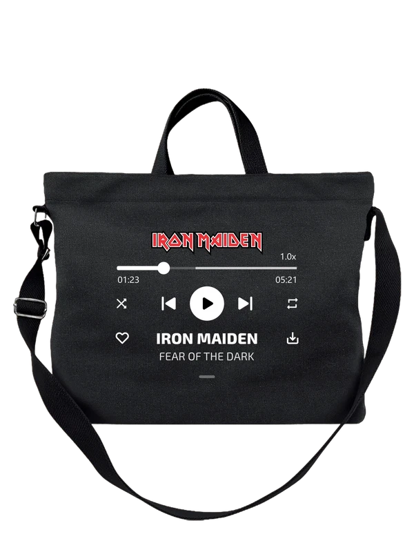 Сумка Iron Maiden Fear of the Dark — Чёрная, фото 1