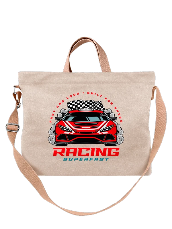 Сумка гоночное авто racing — Белая, фото 1