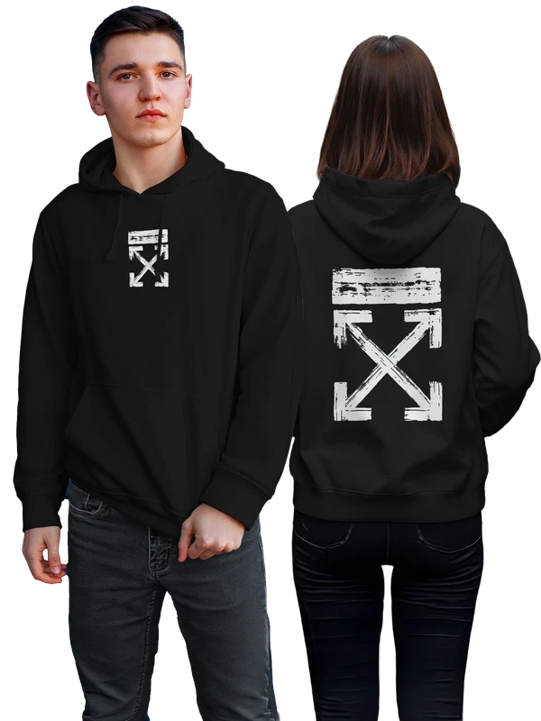 Худи Off White — Чёрная, фото 1